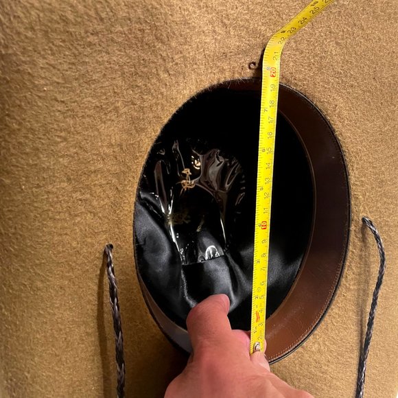 Men's Rare Beaver Felt Cowboy Hat - Picture 7 of 9